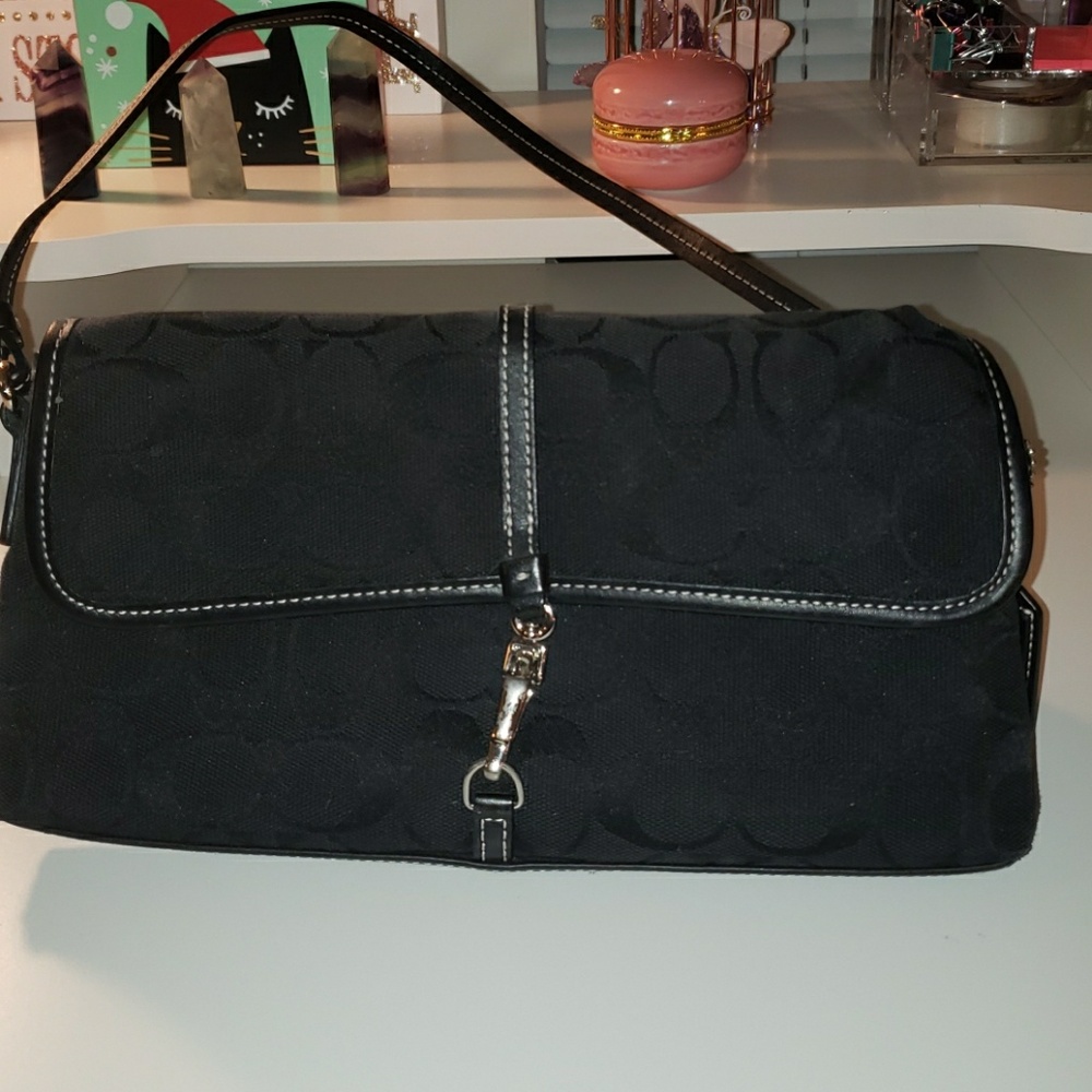 Coach original signature slim handbag